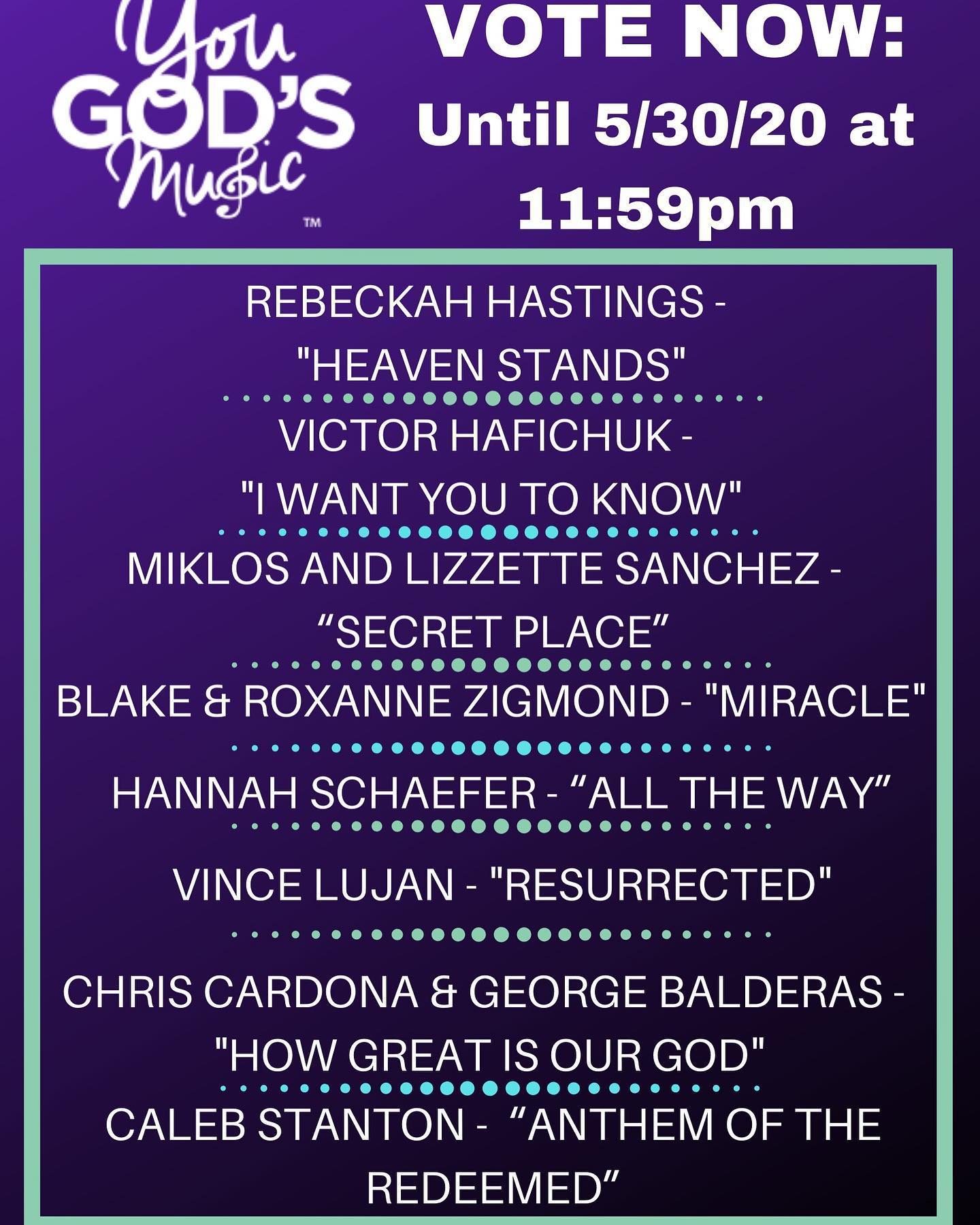 Only 9 days left until voting ends!