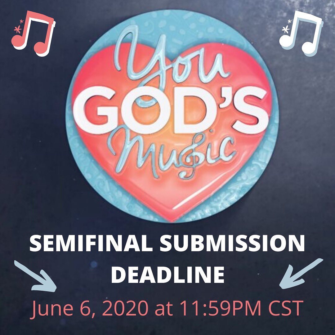 REMINDER - If you made it into the semifinals, the deadline to submit your second video and testimonial is tomorrow June 6th at 11:59pm CST!