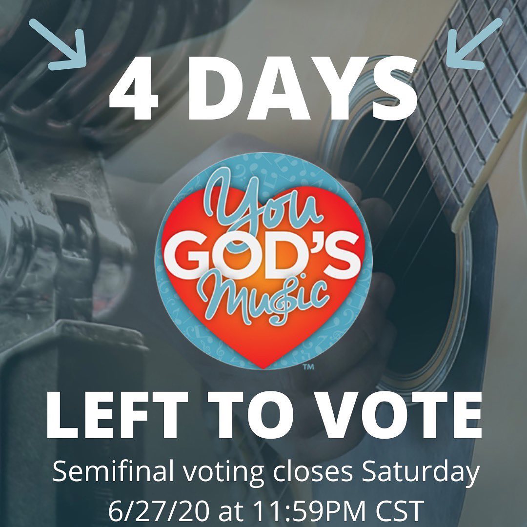 Semifinal voting closes in 4 days on Saturday June 27, 2020 at 11:59 pm CST!