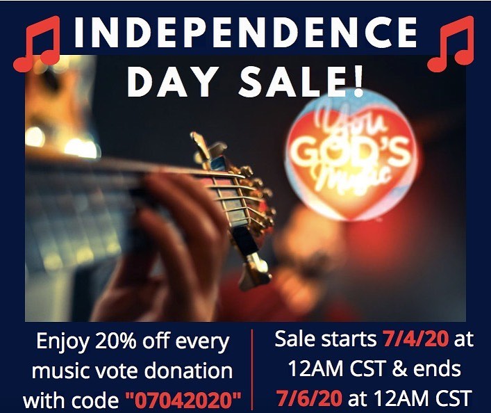 Voting for the You God's Music Showcase Finals has officially begun!