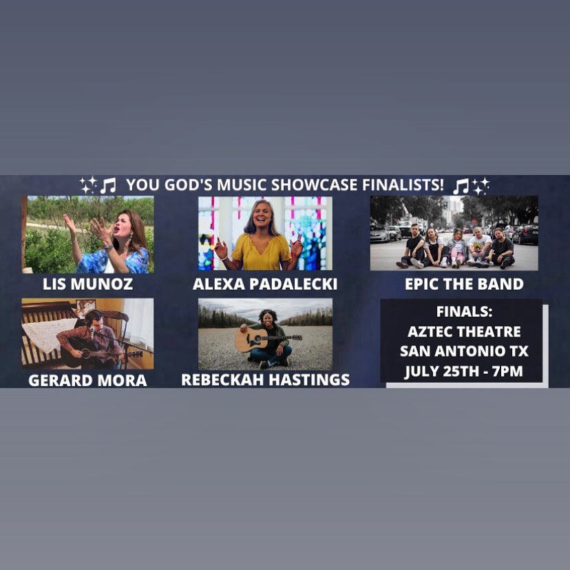 Want to see these five amazing artists perform at the historic Aztec Theater, in San Antonio, Texas, Saturday July 25th?