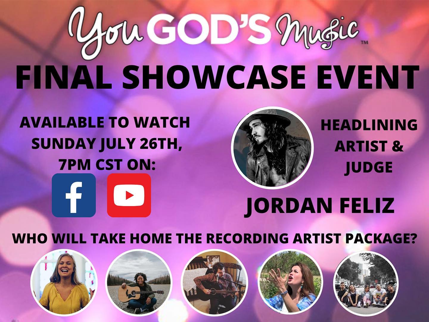 Our first Showcase Final event will be available to watch TOMORROW!