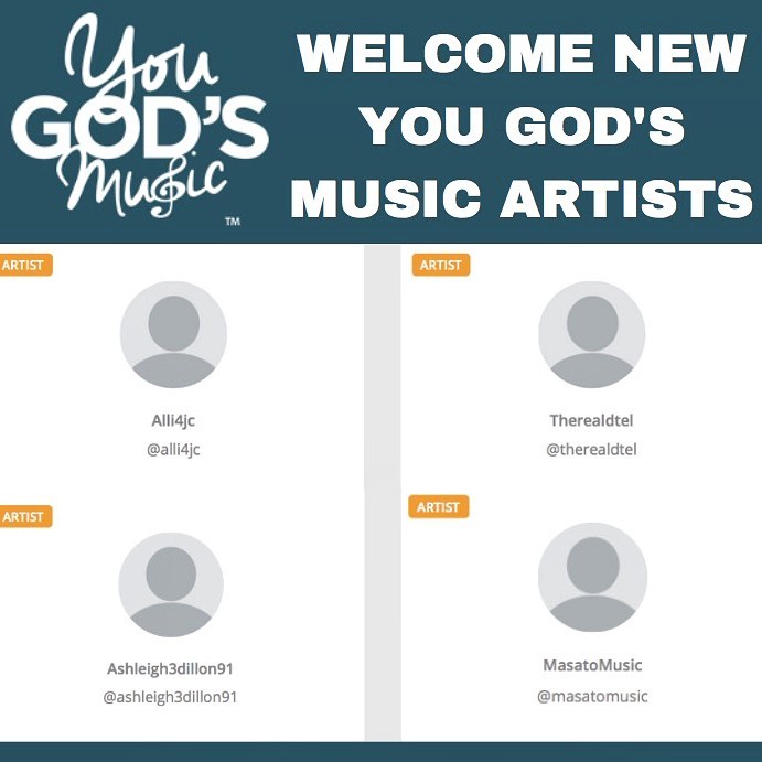 YGM would like to welcome four new artists into the community!